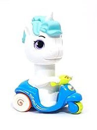 Unicorn Pressure Scooty Car Play Set Push and Go Cute Toy